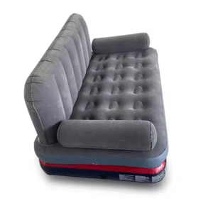 Durable and Comfortable Air Mattress Couch Bed Inflatable Portable Sofa With Armrests