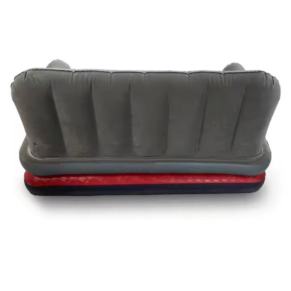 Durable and Comfortable Air Mattress Couch Bed Inflatable Portable Sofa With Armrests - Image 3