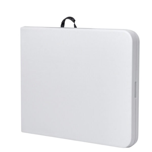 6ft 180cm Rectangular Blow Molding Foldable Garden PlasticTable for Outdoor Events Dining Hotels - Image 3