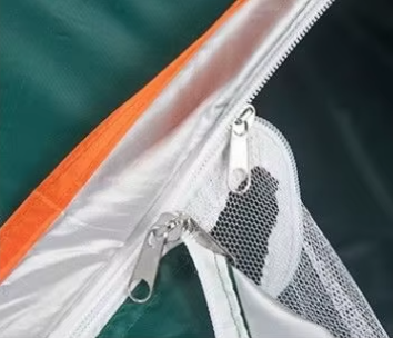 Double Zipper Design for Ease Of Use