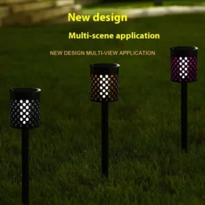 Customized Solar Floor Mounted Garden Lamp Star Moon Design LED Light Source IP65 Rating Outdoor Lawn Sun Energy Powered Light