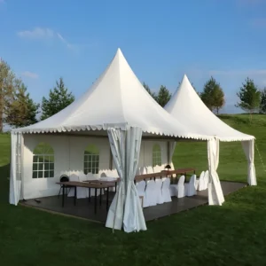 Outdoor Wedding Party Tent Waterproof PVC Heavy Duty Aluminum Frame Event Marquee for Exhibition Trade Show Catering