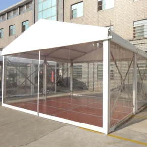 Custom Large PVC Tent Clear Outdoor Hall Events Wedding Full Transparent Tent