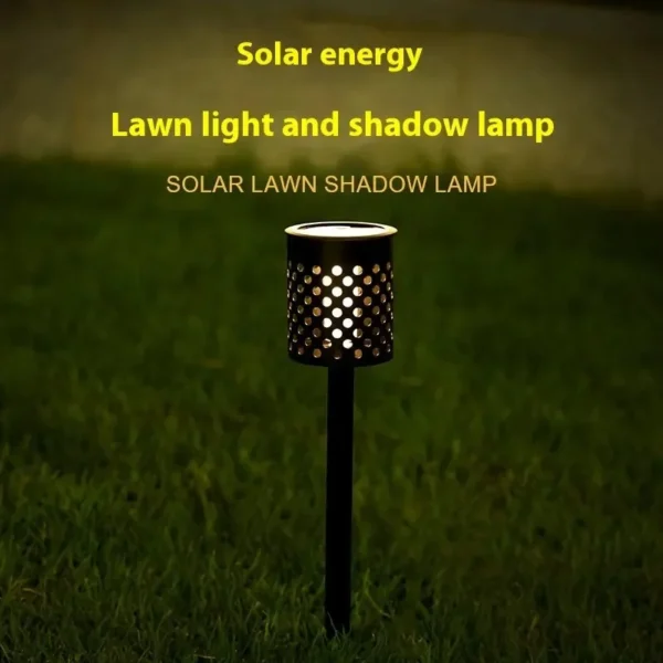 Customized Solar Floor Mounted Garden Lamp Star Moon Design LED Light Source IP65 Rating Outdoor Lawn Sun Energy Powered Light - Image 6