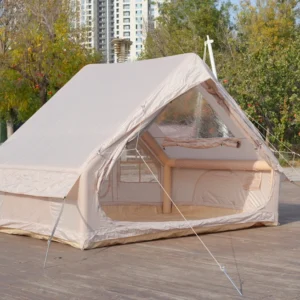 Wholesale Inflatable Tents for Camping, Blow up Tent House with Hand Pump Oxford Air Tent Cabin House for Outdoor Camping Adult