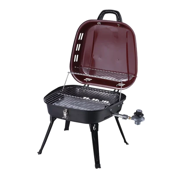 Wholesale Camping Barbecue Stove Household Portable Small Outdoor Gas BBQ Grills Folding Tabletop - Image 3